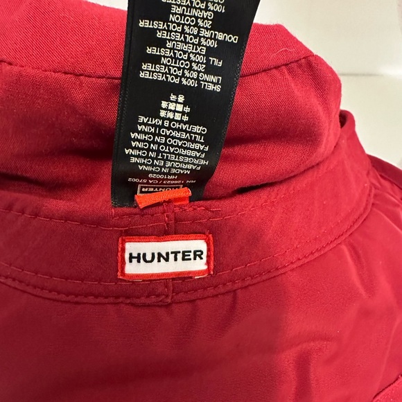 Hunter Intrepid Red Bucket Hat Size OS - Picture 10 of 10